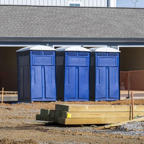 additional features that can be added to a job site porta potty include hand sanitizer dispensers, hand washing stations, and mirrors